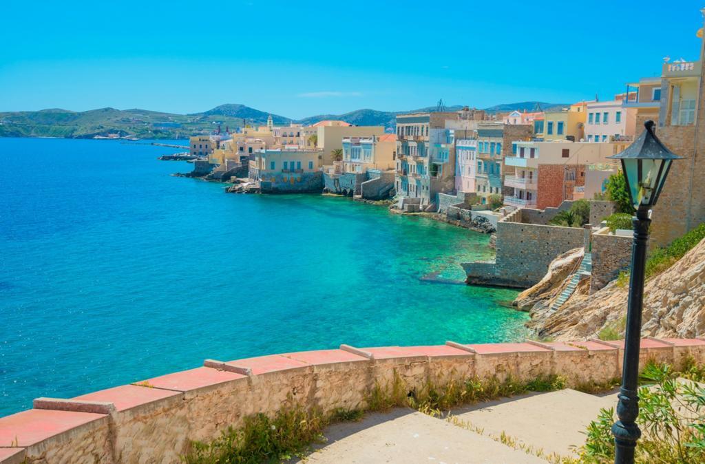 Ermoupoli, Syros City Apartments Dış mekan fotoğraf